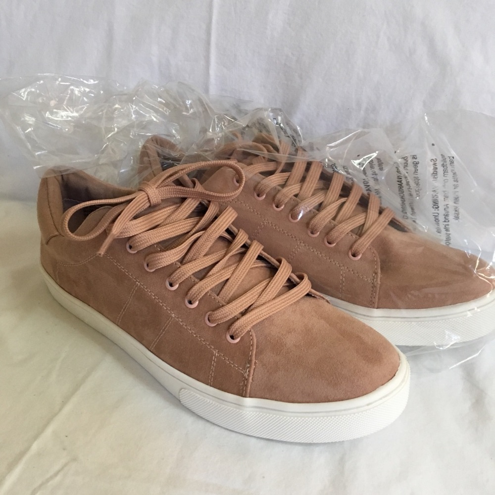 Blush sneakers
